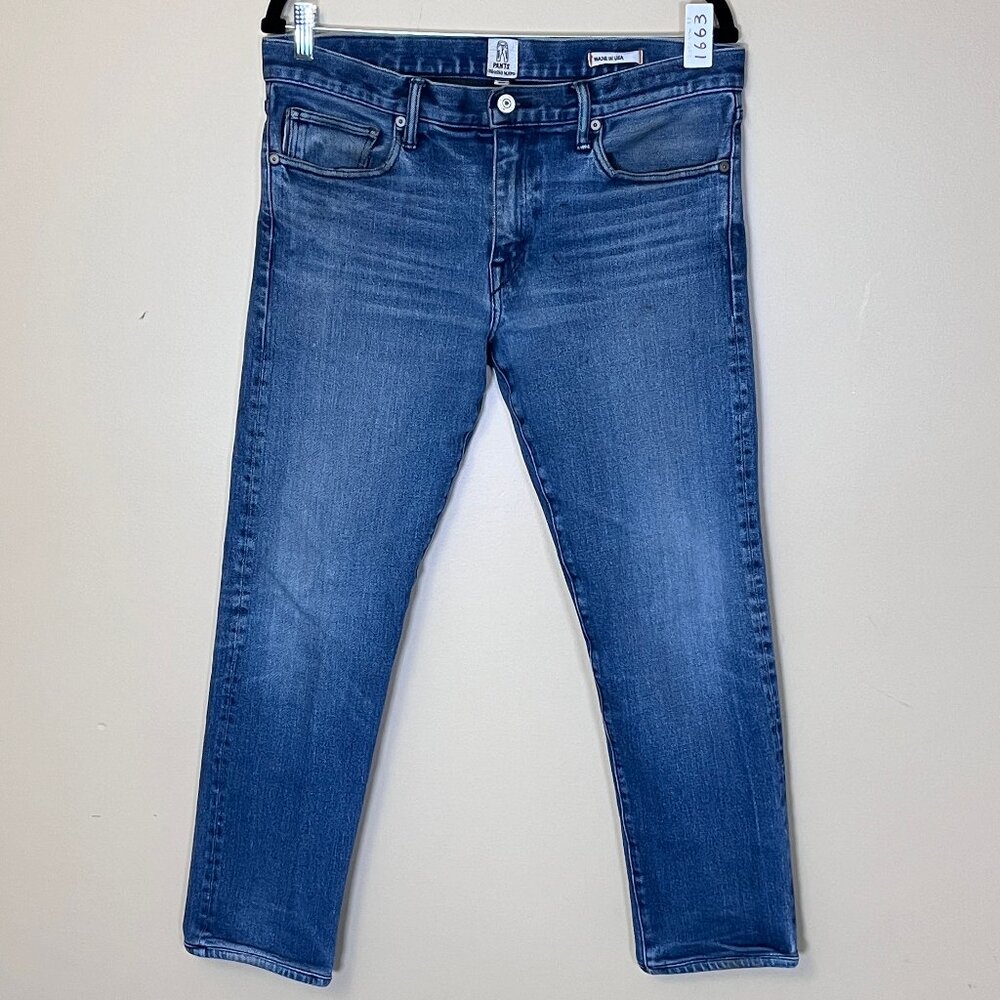 Hiroshi Kato The Pen Slim Selvedge Denim Jeans - Men's Size 33*27 - Blue